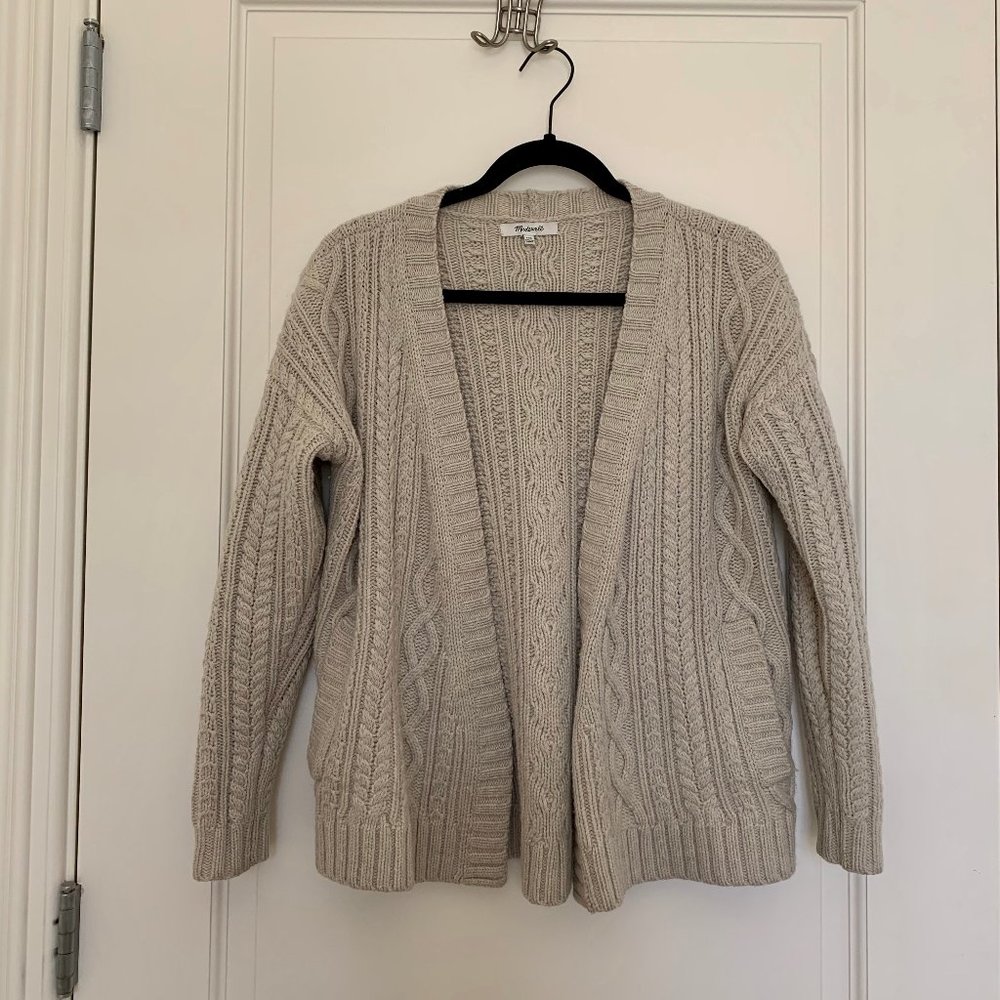 Madewell Cable Knit Sweater